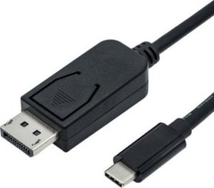 Adapter USB Roline Kabel adaptera ROLINE USB typu C - DisplayPort, v1.2, M/M, 2 m 1
