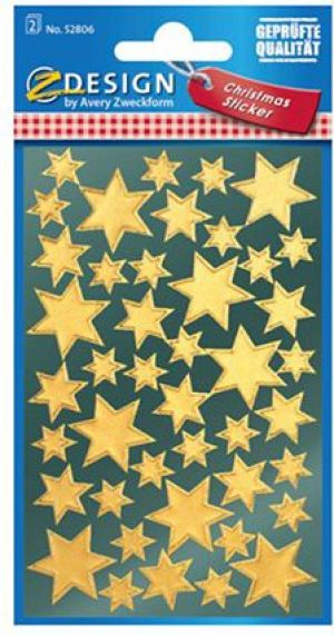 Zdesign Naklejki - Złote gwiazdy (217128) 1