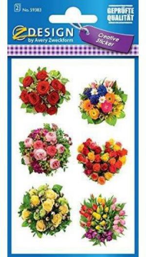 Zdesign Naklejki z kwiatami - Bukiety (217126) 1