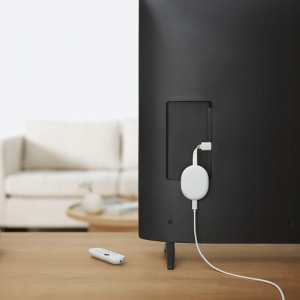 Odtwarzacz multimedialny Chromecast with GoogleTV HDMI 4K Ultra HD Android Biały 12