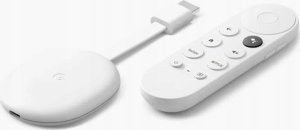 Odtwarzacz multimedialny Chromecast with GoogleTV HDMI 4K Ultra HD Android Biały 16