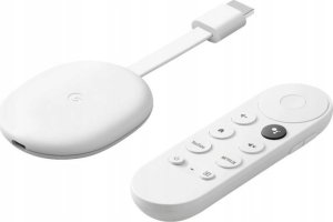 Odtwarzacz multimedialny Chromecast with GoogleTV HDMI 4K Ultra HD Android Biały 5