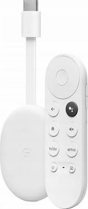 Odtwarzacz multimedialny Chromecast with GoogleTV HDMI 4K Ultra HD Android Biały 6