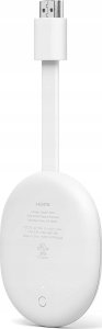 Odtwarzacz multimedialny Chromecast with GoogleTV HDMI 4K Ultra HD Android Biały 7