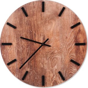 Vilde Zegar ścienny brązowy 40 cm 1