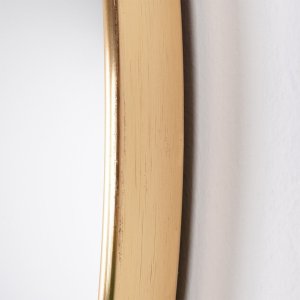 Lustro Vilde Lustro ścienne złote okrągłe 50 cm 4
