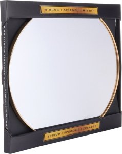 Lustro Vilde Lustro ścienne złote okrągłe 50 cm 7