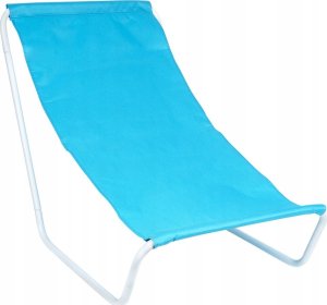 Vilde Leżak Plażowy Składany Metalowy z Torbą Transportową VILDE 86 x 51,5 cm 3