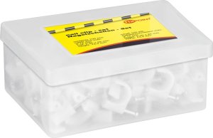 Organizer Goobay Obejma kablowa, biały - Wysokość 13.4 mm 3