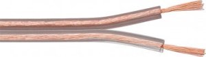 Przewód Goobay Kabel głośnikowy Przezroczysty CCA - Długość kabla 25 m 1