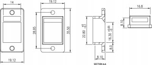 Goobay Uchwyt Keystone do montażu urządzenia i obudowy 9