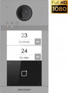 Hikvision ZESTAW WIDEODOMOFONOWY DS-KIS604-S(C) Hikvision 40