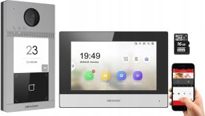 Hikvision ZESTAW WIDEODOMOFONOWY DS-KIS604-S(C) Hikvision 42