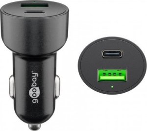 Tablet Goobay Podwójna ładowarka samochodowa USB-C™ PD (Power Delivery) 1