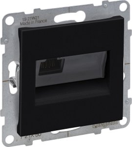 Legrand Gniazdo RJ45/kat 5E UTP, CZARNY SUNO 1
