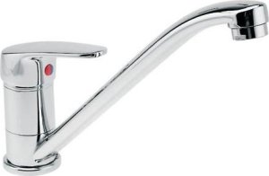 Bateria kuchenna Ferro Bateria zlewozmywakowa Smile stojąca, chrom 1
