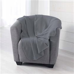 Douceur d`Interieur Koc, narzuta na łóżko MILOUT z polaru, 125 x 150 cm 1