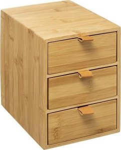 5five Bambusowy organizer na kosmetyki, 3 szufladki 2
