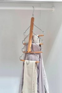 Zeller Uchwyt na spodnie, ubrania, 4 wieszaki, ZELLER 7