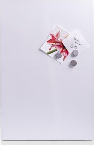 Zeller Tablica magnetyczna na notatki + 3 magnesy, 60x40 cm, ZELLER 1
