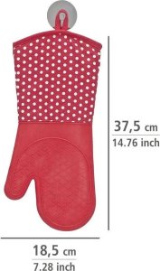 Wenko Silikonowe rękawice kuchenne - 2 sztuki w komplecie, WENKO 5