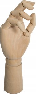 Atmosphera Model dłoni drewniany, prawa dłoń, 30 cm 1