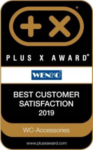 Wenko Szczotka do WC stojąca czarny 11