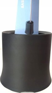 Wenko Szczotka do WC stojąca czarny 2