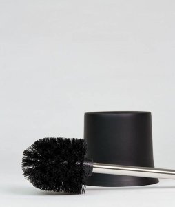 Wenko Szczotka do WC stojąca czarny 8