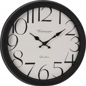 Home Styling Collection Zegar ścienny z dużymi cyframi, Ø 40 cm 1