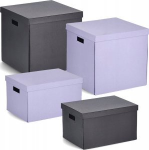 Zeller Pojemnik do przechowywania z pokrywką 33,5 x 33 x 32 cm 5