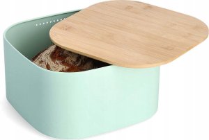 Chlebak Zeller Chlebak metalowy z bambusową pokrywką, 26,5 cm 2