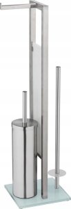 Wenko Stojak na papier toaletowy i szczotkę wc RIVALTA, 3w1, zamknięty pojemnik, WENKO 2