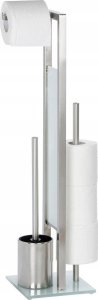 Wenko Stojak na papier toaletowy i szczotkę wc RIVALTA, 3w1, zamknięty pojemnik, WENKO 7