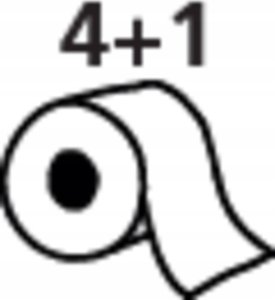 Wenko Stojak na papier i szczotkę toaletową RIVALTA 13