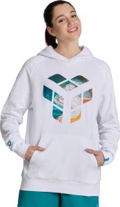 Arena Bluza sportowa z kapturem ocieplana kangurka Arena Planet Water R.S 3