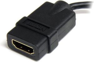 Adapter AV StarTech HDMI Micro - HDMI czarny (HDADFM5IN) 2