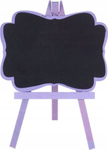 pincello Winietka tablica na drewnianej sztaludze, 21 x 1,4 x 28,5 cm 2