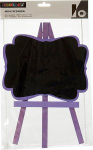 pincello Winietka tablica na drewnianej sztaludze, 21 x 1,4 x 28,5 cm 5