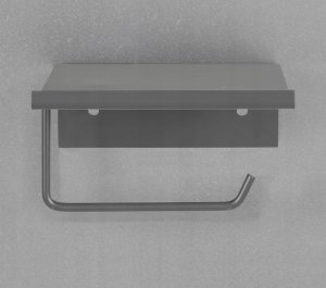 Wenko Metalowy uchwyt na papier z półeczką DESULO 5