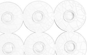 Berilo Mata antypoślizgowa 54x54cm przezroczysty 2