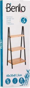 Berilo Regał BAMBOO GLOW, 40 x 30 x 81,5 cm 3