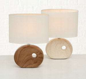 Lampa stołowa Boltze Lampa stołowa z porcelanową bazą OAKVILLE, 30 cm 2