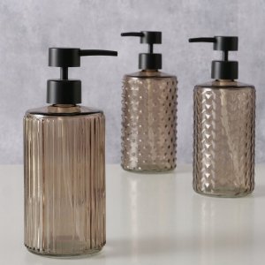 Dozownik do mydła Boltze Dozownik szklany BRUKA, 500 ml 3