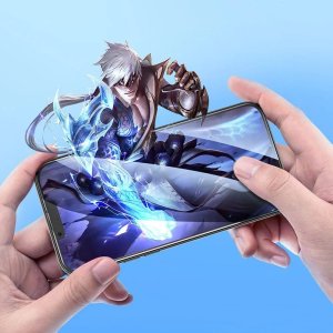 Hoco HOCO szkło hartowane HD 5D Guardian shield (SET 10in1) - do iPhone 15 / 16 czarny (G14) 7