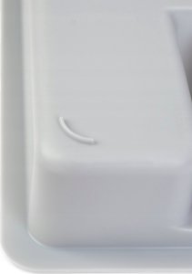 Kadax KADAX Wkład Do Szuflady Plastikowy Organizer Na sztućce Kuchenny Szary 7