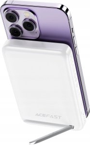 Acefast Powerbank indukcyjny Acefast M6 PD 20W 10000mAh + kabel - biały 3