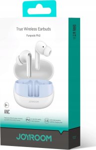 Słuchawki Joyroom Słuchawki Joyroom Funpods JR-FN2 douszne TWS z Bluetooth 5.4, funkcją ANC i ochroną IP54 - białe 7