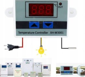 PrzydaSie Regulator Temperatury Cyfrowy Termostat 110C 230V 5
