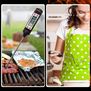 PrzydaSie Termometr Szpilkowy Lcd Sonda Kuchenny Mięsa Wina 8